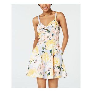 Speechless Summer Dress Floral Sweetheart Neckline Juniors 7/9 New With …
